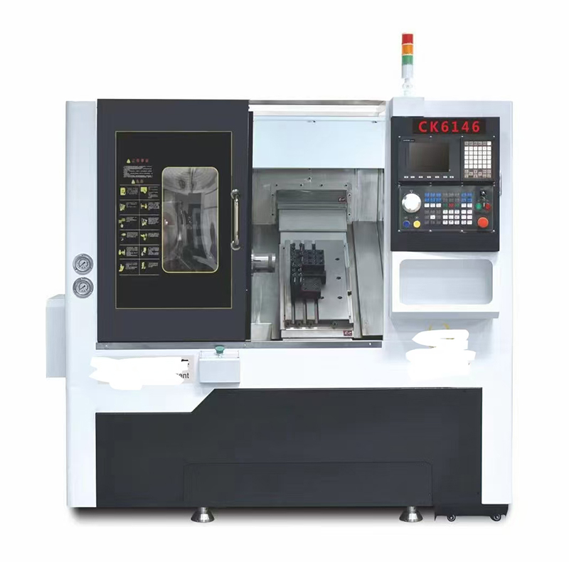 CNC Lathe with Automatic Tool Turret3